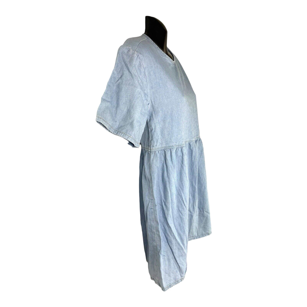 Divided Light Denim Smock Dress Oversized Women’s UK Size XXS