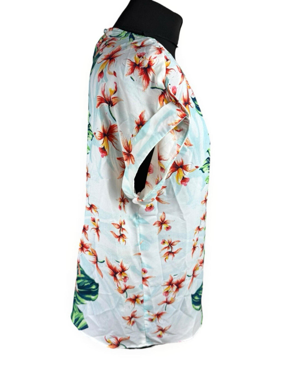 Millers T-Shirt Blouse Women's UK Size 12 Botanical Print Short Sleeve Top