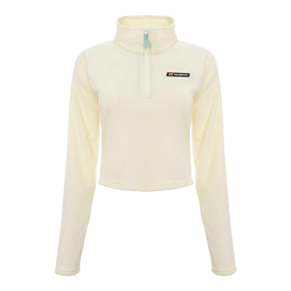 Berghaus Fleece Crop Top Prism Cream Women's UK Size XS