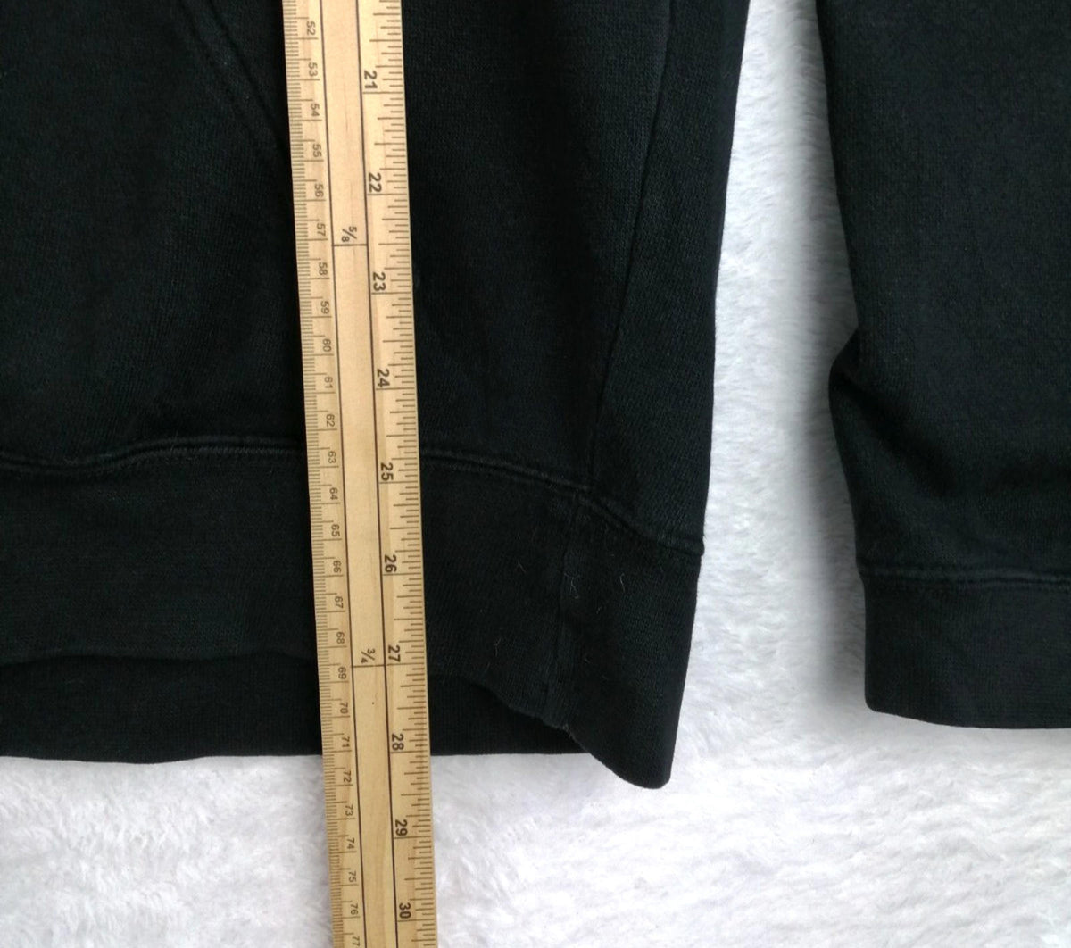 PURDUE Colour Block Hoodie Men's Size M Black Grey Jersey Hooded Pockets Sports