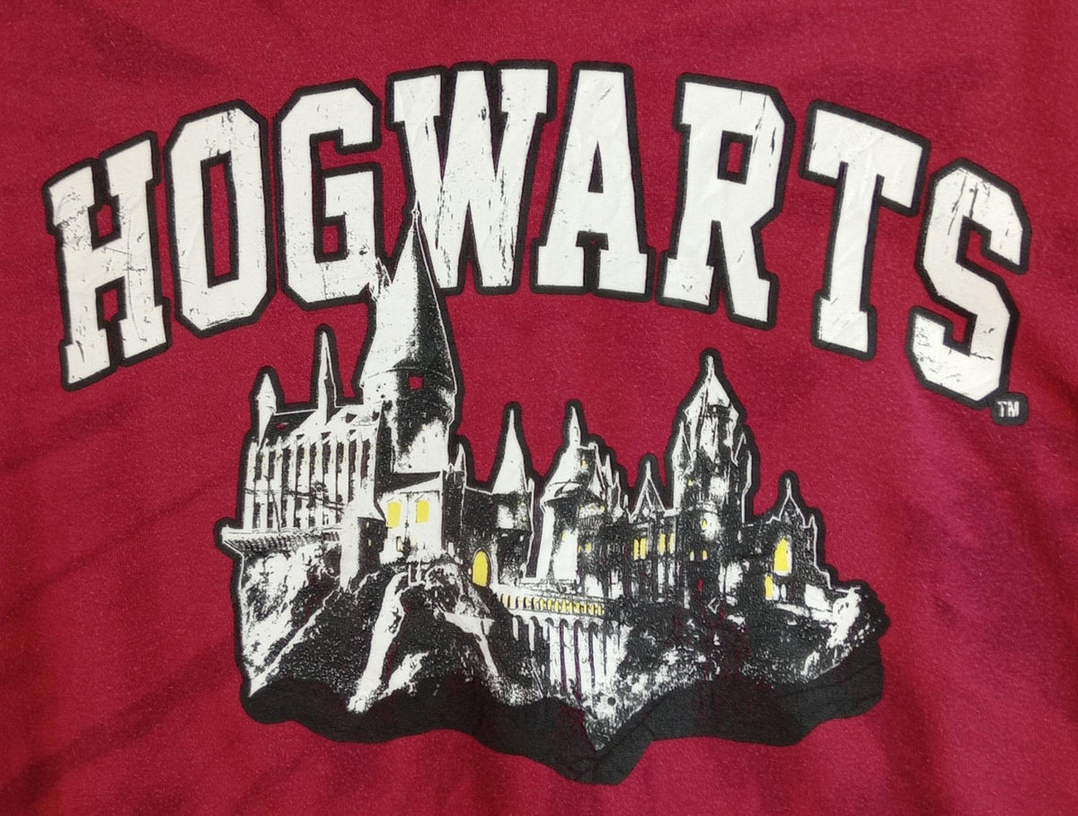 Wizarding World Of Harry Potter Red Wizarding World Harry Potter Hoodie Men's UK Size M Red Jersey Hooded Pockets