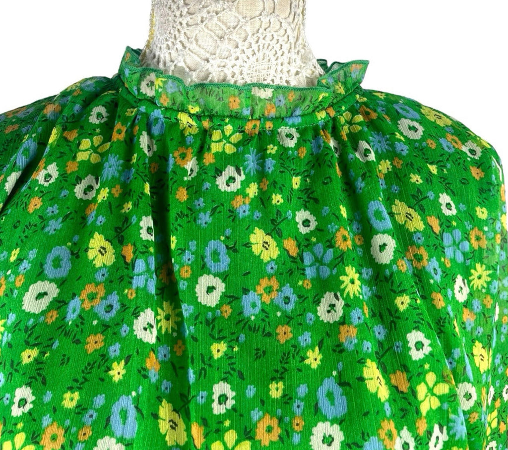 Boohoo Floral Mini Dress Women's UK Size 12 Fit & Flare Elasticated Waist