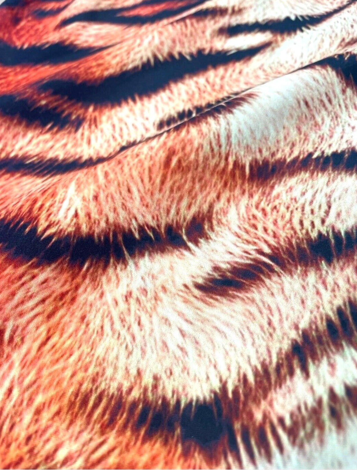 Pretty Little Thing Tiger Print Trousers Women's UK Size 10