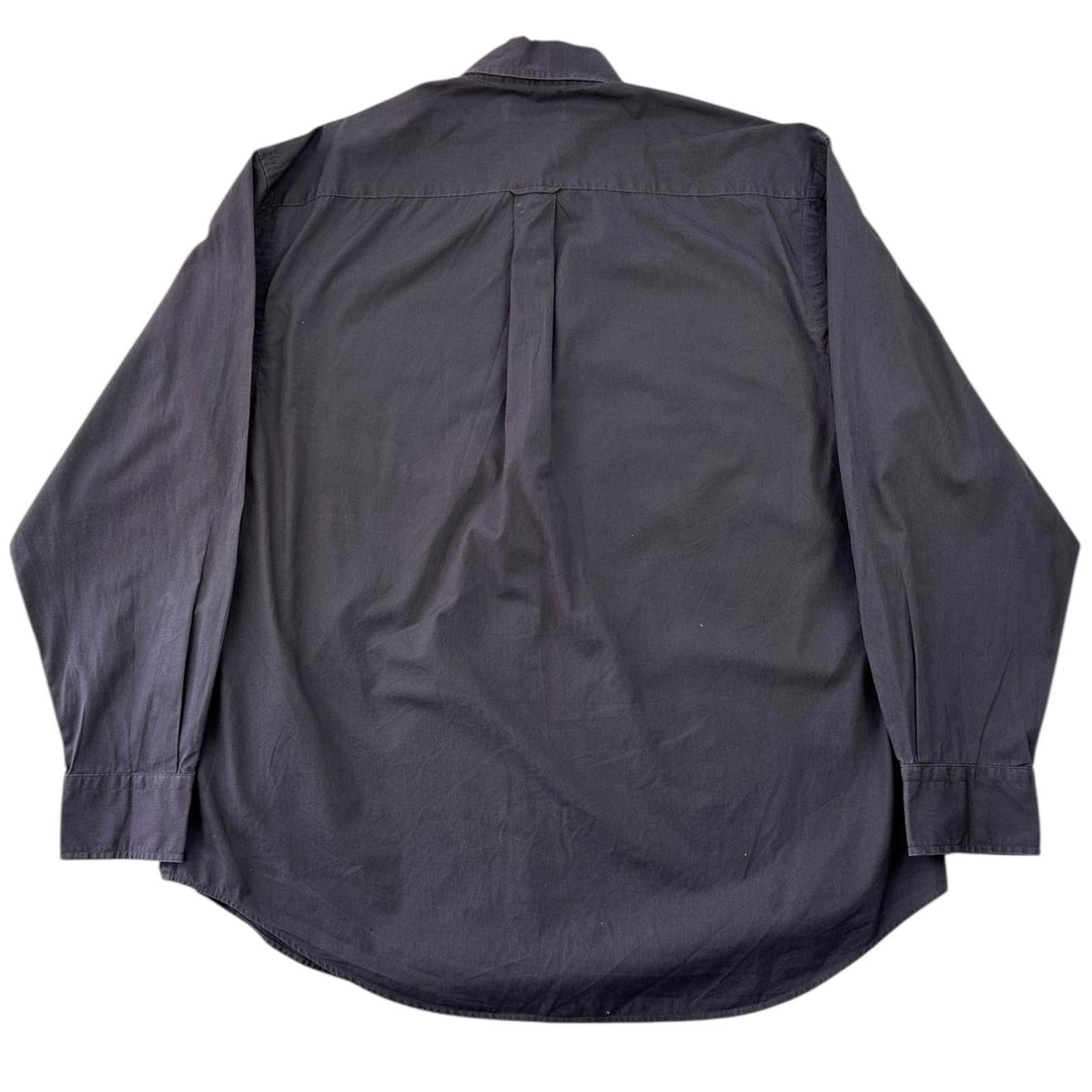 Nautica Shirt Men's UK Size L Black Solid Long Sleeve Pockets Embraided Logo