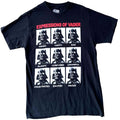 Star Wars Black Star Wars T-Shirt Men's UK Size Medium M Vader Expressions Black Graphic Print