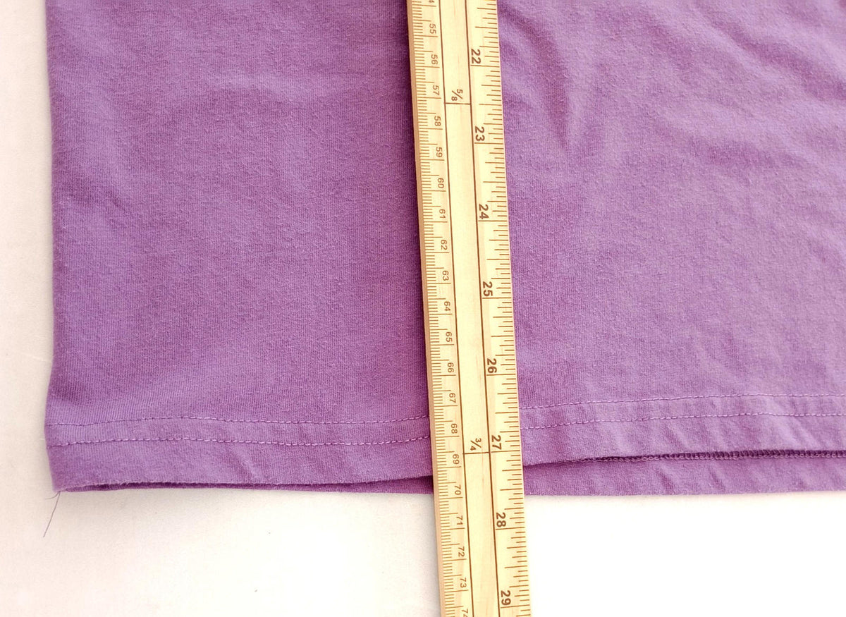 NBA Lilac NBA Graphic Print T-Shirt Men's UK Size M Lilac Crew Neck Cotton Rich Lakers