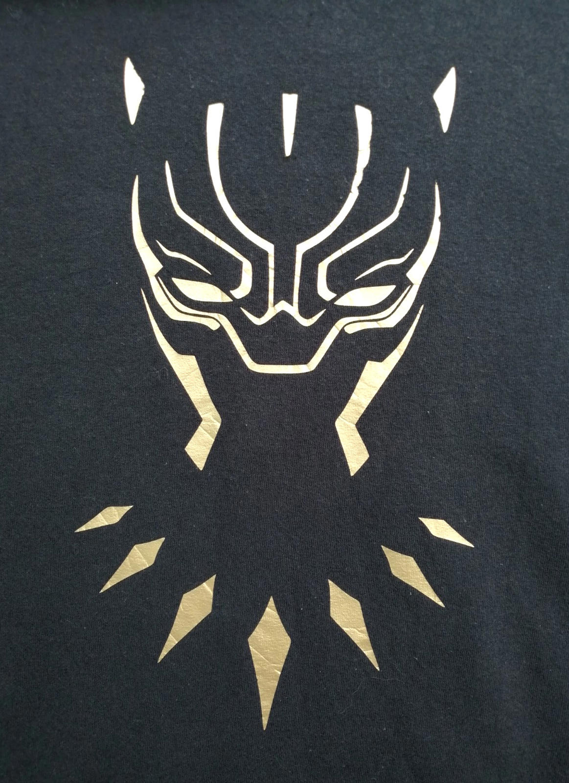 Gildan Black Gold Superhero Graphic Print T-Shirt Men's Size 2XL Crew Neck 100% Cotton