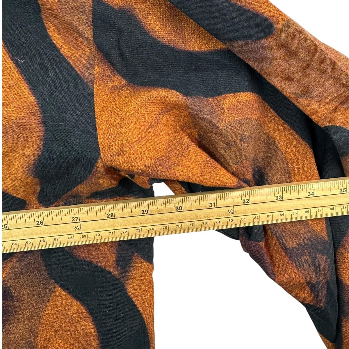 Windeson Open Jacket Orange & Black Lightweight Flared Sleeve Women's UK Size 16