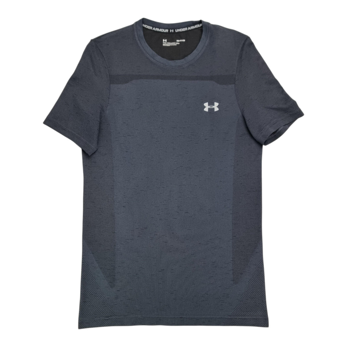 Under Armour T-Shirt Men's UK Size S Grey Vanish Seamless Short Sleeve Crew Neck