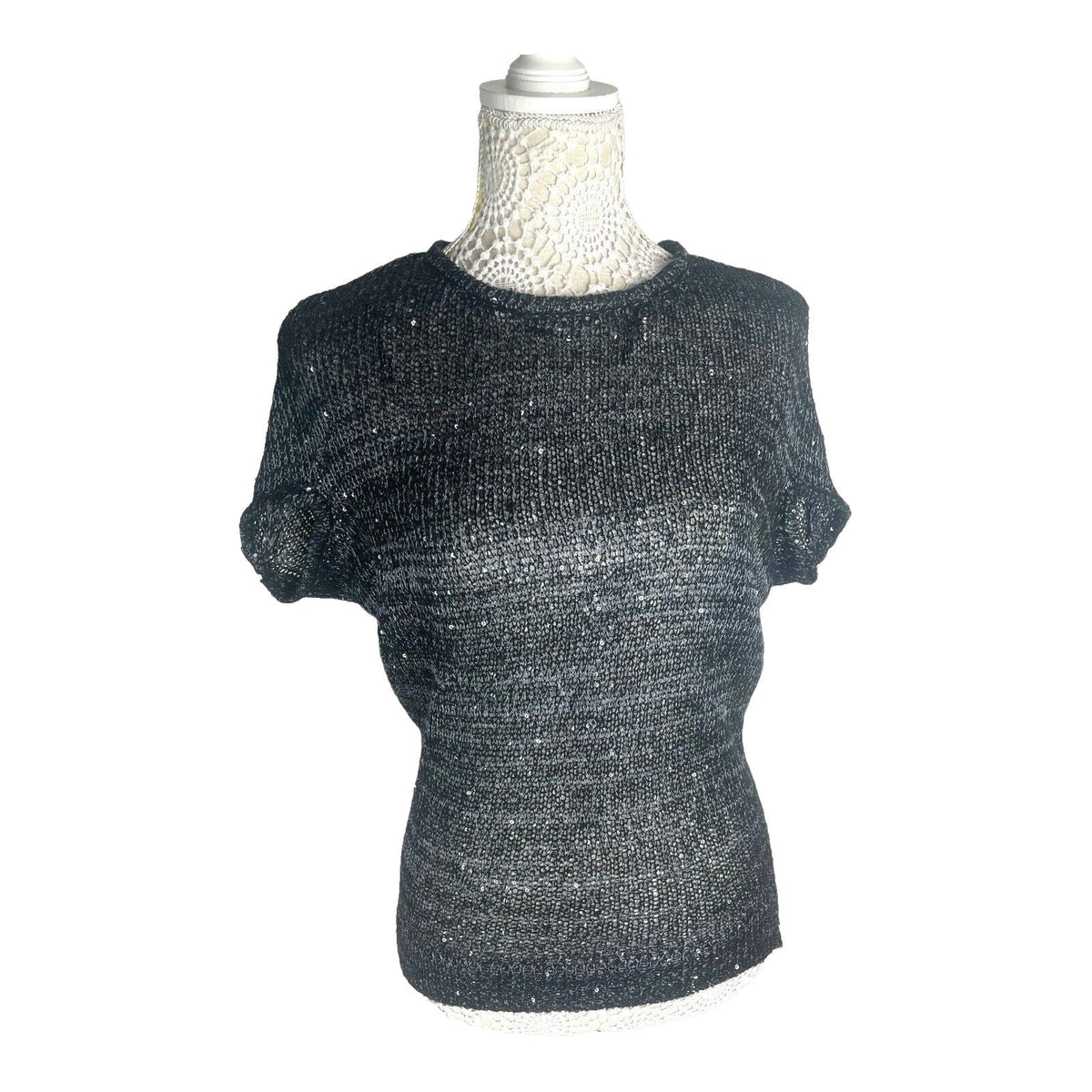 Abandon Sparkle Knit T Shirt Top Women’s UK Size XS (6)