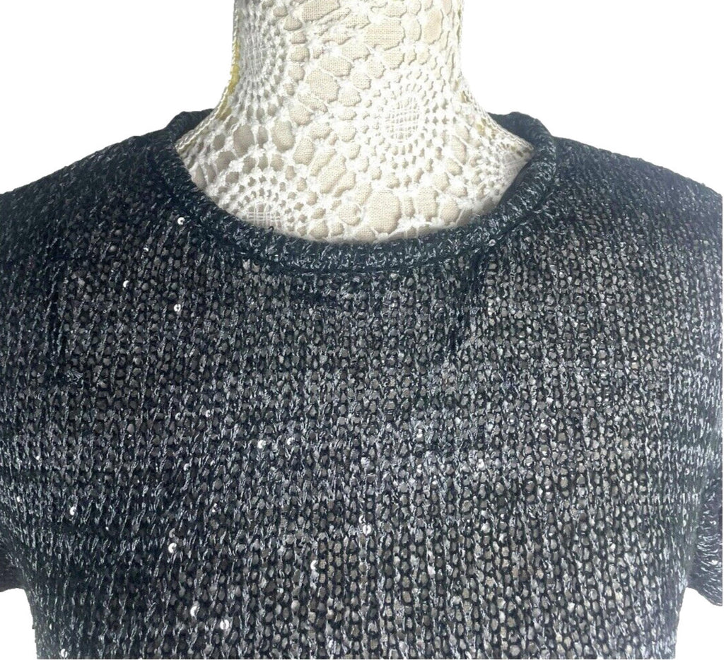 Abandon Sparkle Knit T Shirt Top Women’s UK Size XS (6)