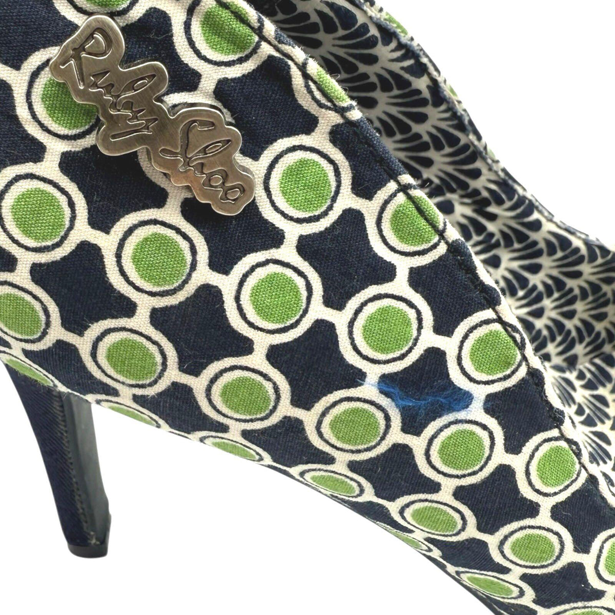 Ruby Shoo Navy Ruby Shoo Dorothy Stiletto Shoes Women's UK Size 3 Pointed Toe Bow Front