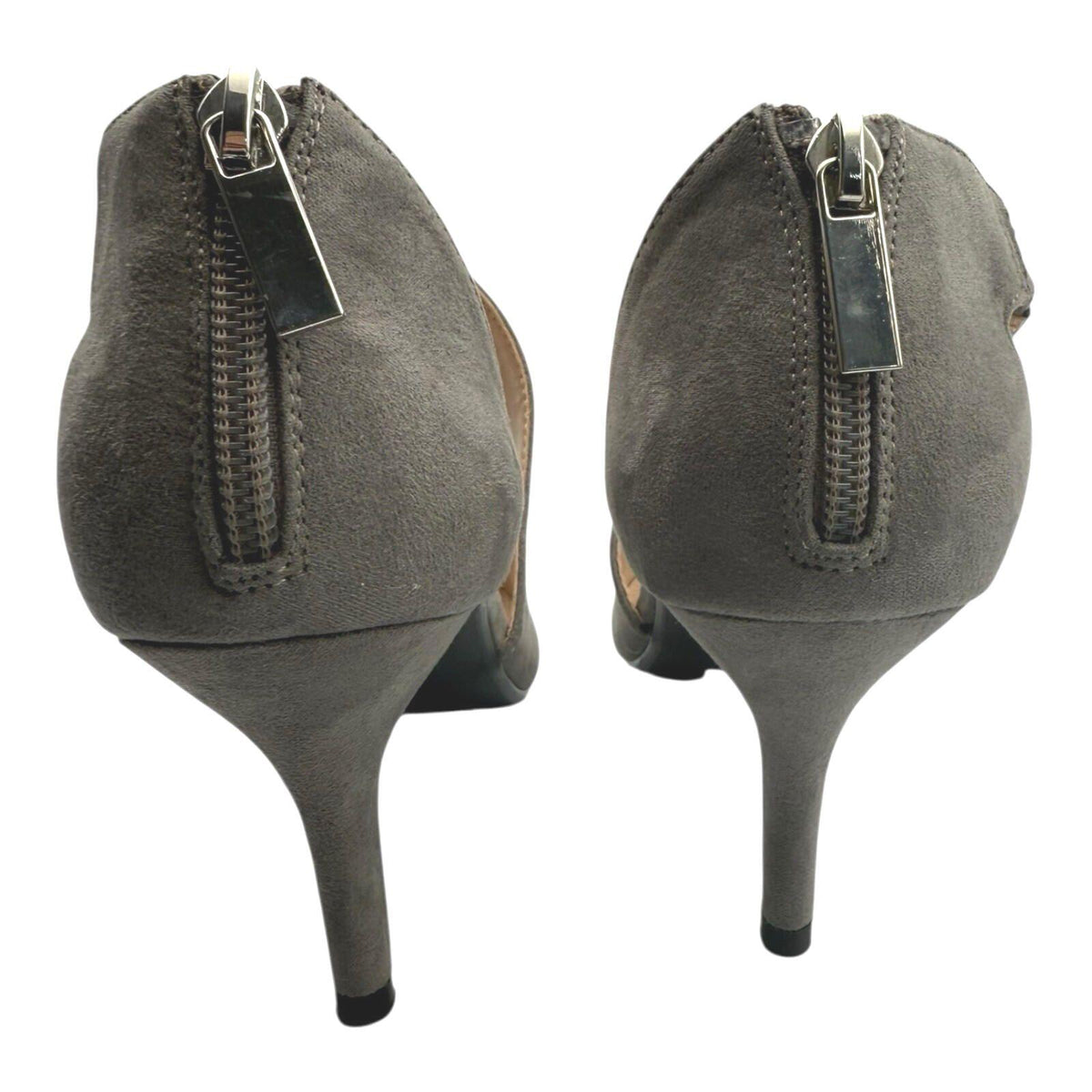 Dorothy Perkins Suede Stiletto Shoes Women's UK Size 5 Pointed Toe Twisted Strap